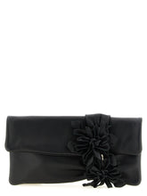 Jimmy Choo Black Lamb Leather Clutch Bag