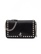 Jimmy Choo Μαύρη Τσάντα Crossbody από Δέρμα