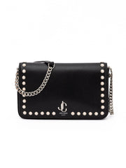 Jimmy Choo Black Leather Crossbody Bag
