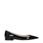 Jimmy Choo Black Leather Flats