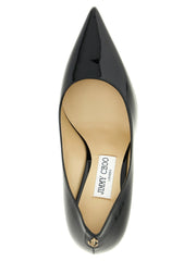 Jimmy Choo Black Leather High Heel Pumps - EU40/US10