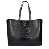 Jimmy Choo Black Leather Shoulder Bag