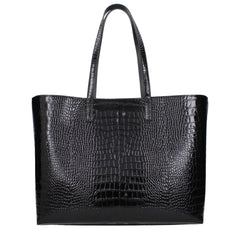 Jimmy Choo Black Leather Shoulder Bag