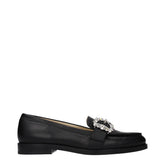 Jimmy Choo musta naha slip-on loafersid
