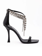 Jimmy Choo Svarte Sandaler i Skinn Verity 100