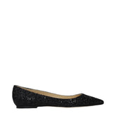 Jimmy Choo Black Plastic Ballet Flats