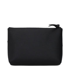 Jimmy Choo Black Satin Clutch Bags
