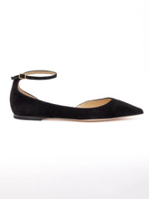 Jimmy Choo Black Suede Leona Ballet Flat