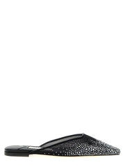 Jimmy Choo Black Textile Mules - EU36/US6