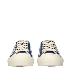 Jimmy Choo Blue Fabric Low Tops