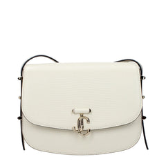 Jimmy Choo Blaue Leder Umhängetasche