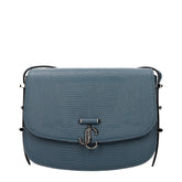 Jimmy Choo Blue Leather Crossbody Bag