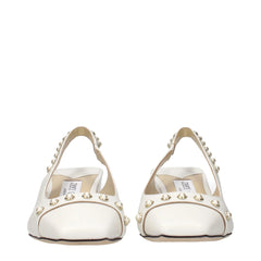 Jimmy Choo Blue Leather Flat Sandals