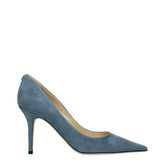 Jimmy Choo Blue Leather Pumps