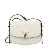 Sac bandoulière en cuir bleu Jimmy Choo