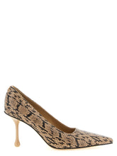 Jimmy Choo أحذية بكعب عالٍ من الجلد البني