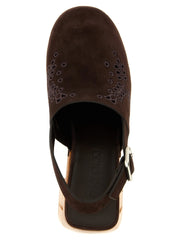 Jimmy Choo Brown Leather High Heel Pumps - EU38.5/US8.5