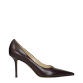 Jimmy Choo Brown Leather High Heel Pumps - EU40/US10