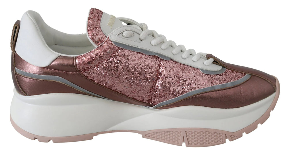 Jimmy Choo Candyfloss Glitter Sneaker Euphoria - Sneakers