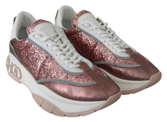 Jimmy Choo Candyfloss Glitter Sneaker Euphoria - Sneakers