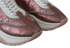 Jimmy Choo Candyfloss Glitter Sneaker Euphoria - Sneakers