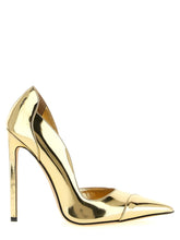 Jimmy Choo Gold Leather High Heel Pumps - EU38/US8