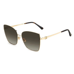 Jimmy Choo Gold Metal Sunglasses - Sunglasses