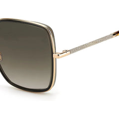 Jimmy Choo Gold Metal Sunglasses - Sunglasses