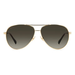 Jimmy Choo Gold Metal Sunglasses - Sunglasses