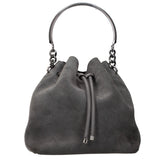 Jimmy Choo Gray Leather Handbag