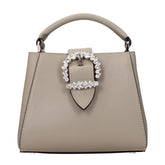 Jimmy Choo Gray Leather Handbag