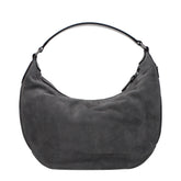 Sac bandoulière en cuir gris Jimmy Choo