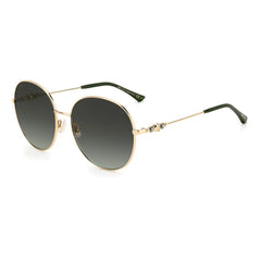 Jimmy Choo Green Stainless Steel Sunglasses