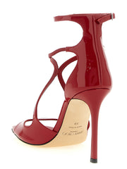 Jimmy Choo Multicolor Leather Stiletto Heel Sandals - EU36.5/US6.5