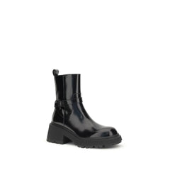 Jimmy Choo Patent-leather Conny Ankle Boots - Boots