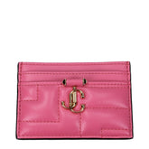 Jimmy Choo Pink Leather Cardholder