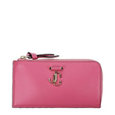 Jimmy Choo Pink Leather Wallet