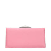 Jimmy Choo Pink Satin Clutch Bags