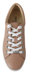 Jimmy Choo Powder Pink Nappa Leather Sneakers - Sneakers