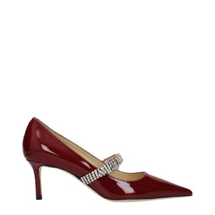 Jimmy Choo Červené kožené lodičky
