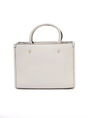 Jimmy Choo White Avenue S Tote Leather Handbag