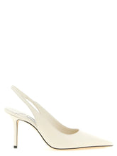 Jimmy Choo Escarpins à talons hauts en cuir blanc - EU39.5/US9.5