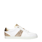 Jimmy Choo White Leather Low Tops