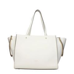 Jimmy Choo White Leather Shoulder Bags