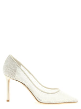 Escarpins en Tencel blanc Jimmy Choo - Talle EU37/US7