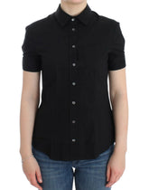 John Galliano Black cotton shirt top - IT40|S - Shirts