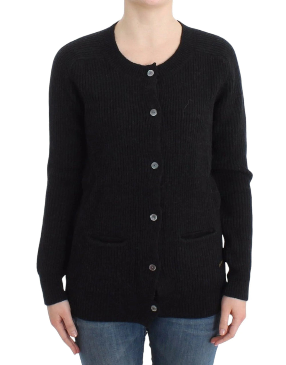 John Galliano Black wool cardigan - M - Cardigans