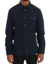 John Galliano Blue Casual Cotton Long Sleeve Shirt - IT50 | L - Shirts