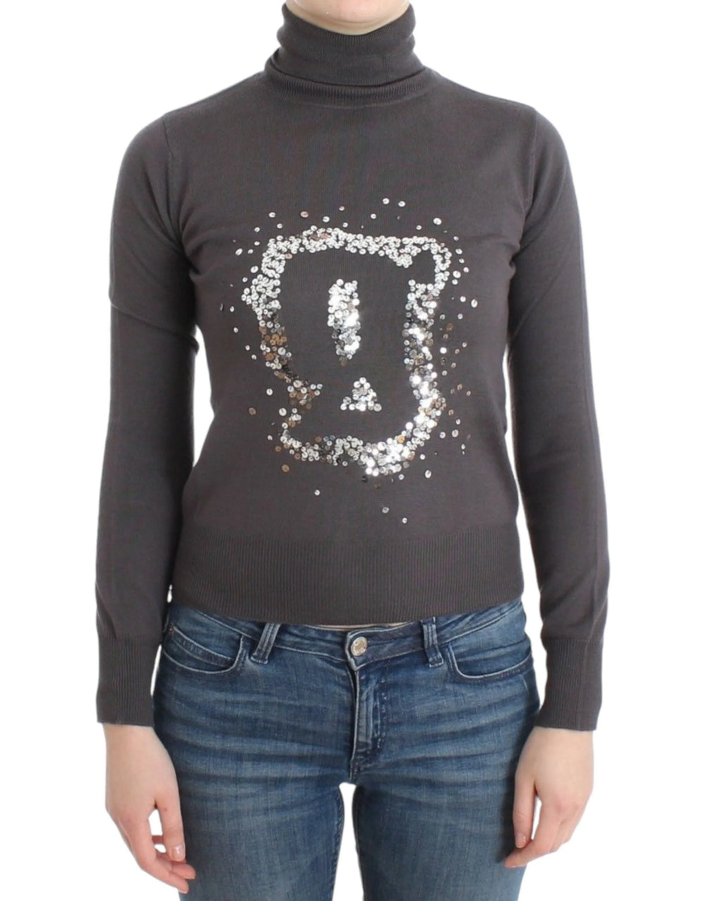 John Galliano Brown turtleneck cotton sweater - Sweaters