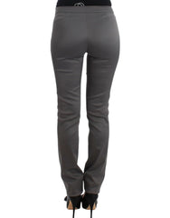 John Galliano Gray slim fit pants - IT40|S - Trousers